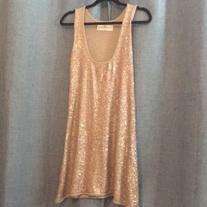 Graham & Spencer Cashmere/Silk Sequin Dress